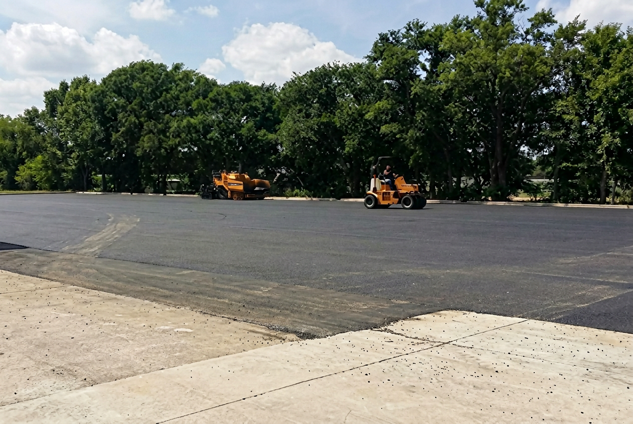 Industrial Lot Resurface